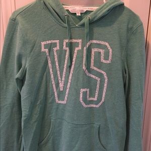 VS mint hoodie w/ sequence